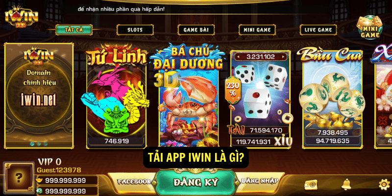 Tải App IWIN - Đắm Chìm Thế Giới Game Bài Đẳng Cấp 1 Tải app IWIN là gì?
